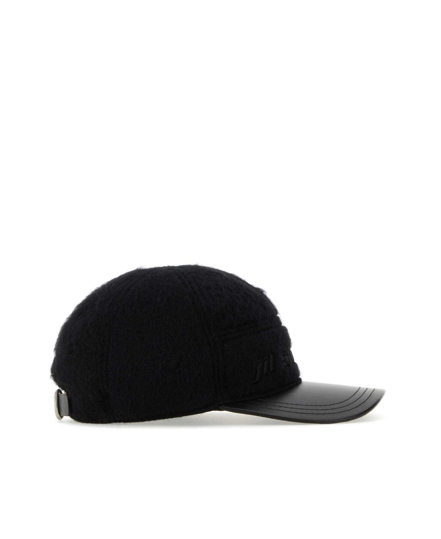 Jil Sander Logo Baseball Cap In Black