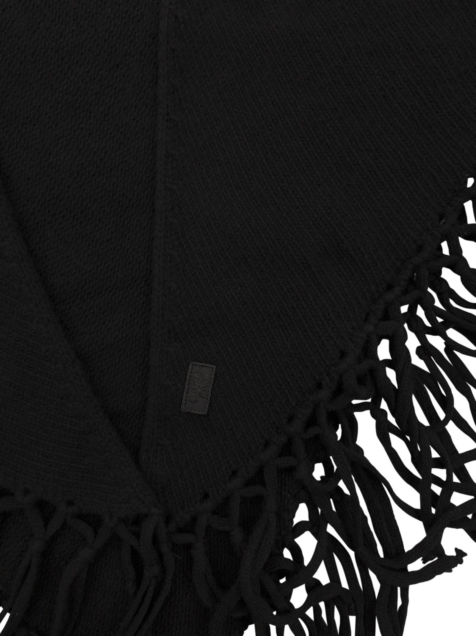 Weekend Max Mara Triangle Shawl In Black