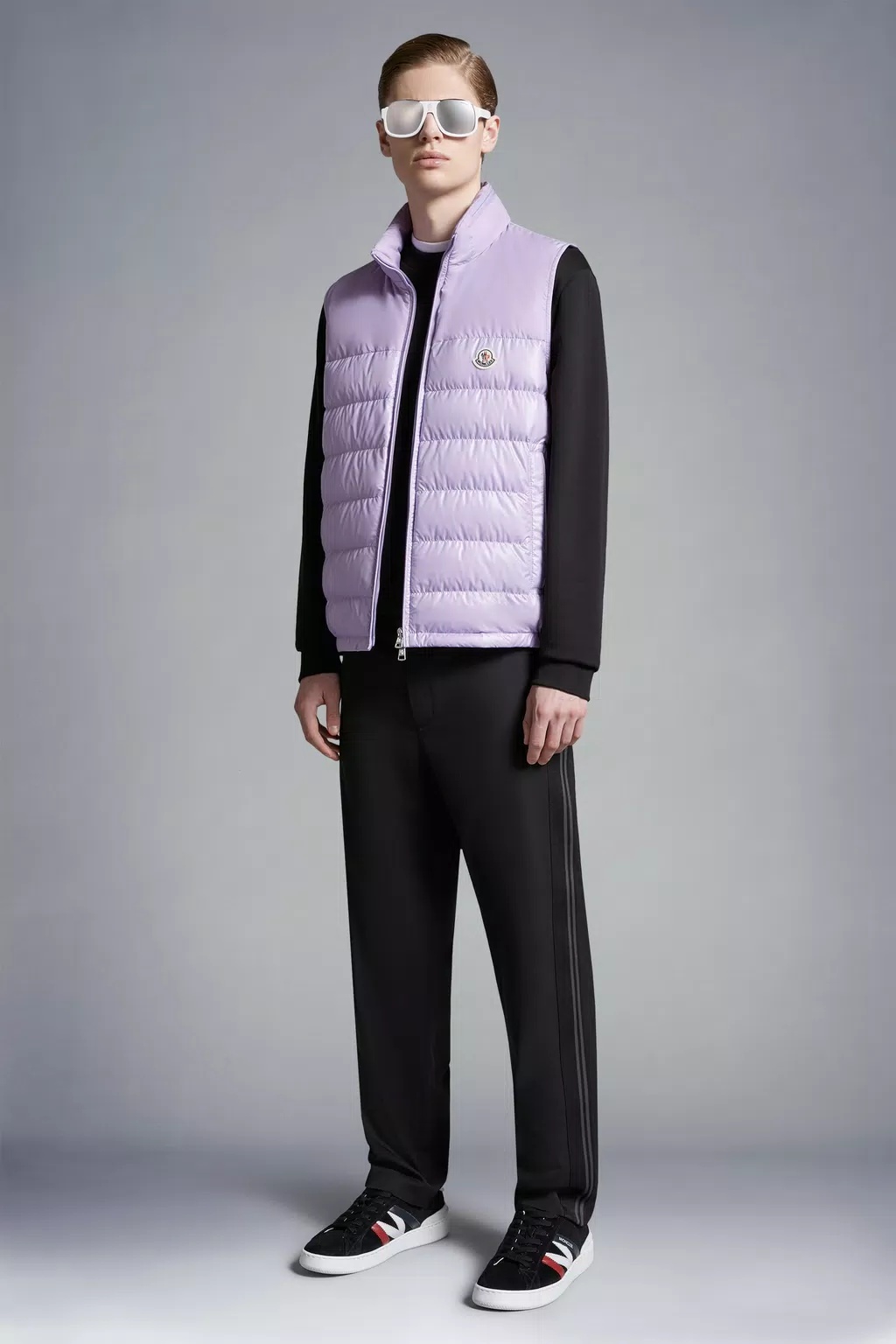 Moncler Drawstring-waist Track Pant In Black
