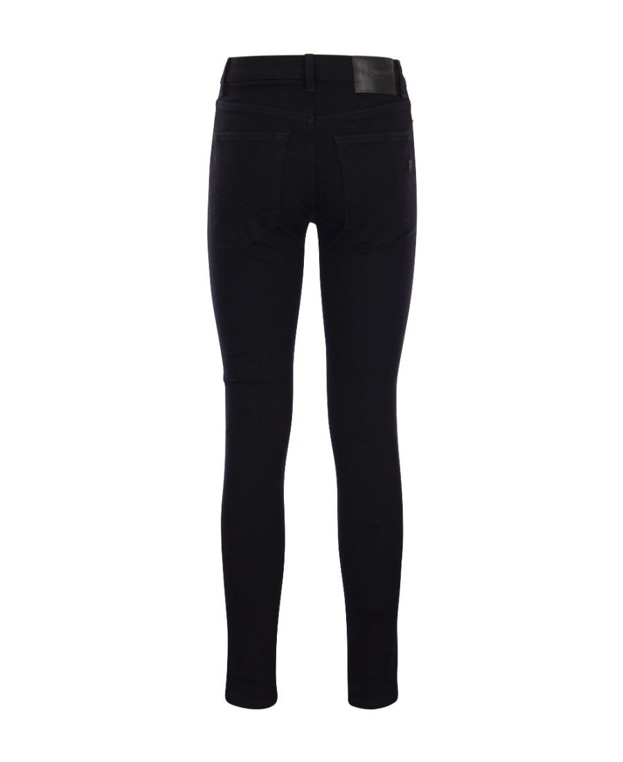 Dondup Iris - Super Skinny Fit Jeans In Black