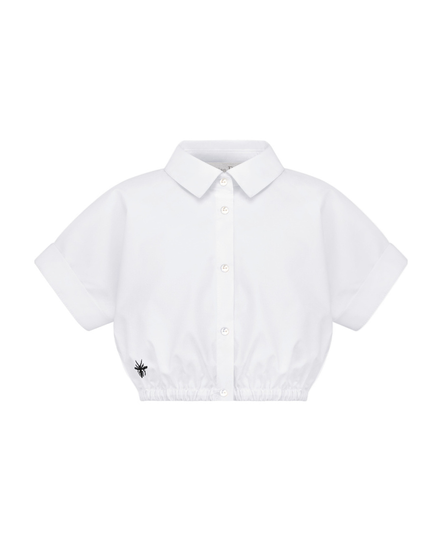 Dior Button Shirt In White
