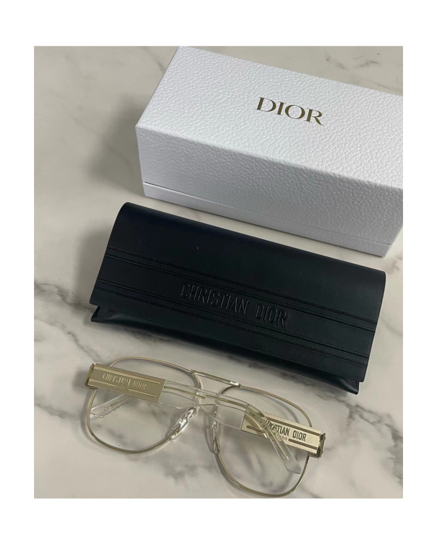 Dior Logo Flat Mirror In Multicolor