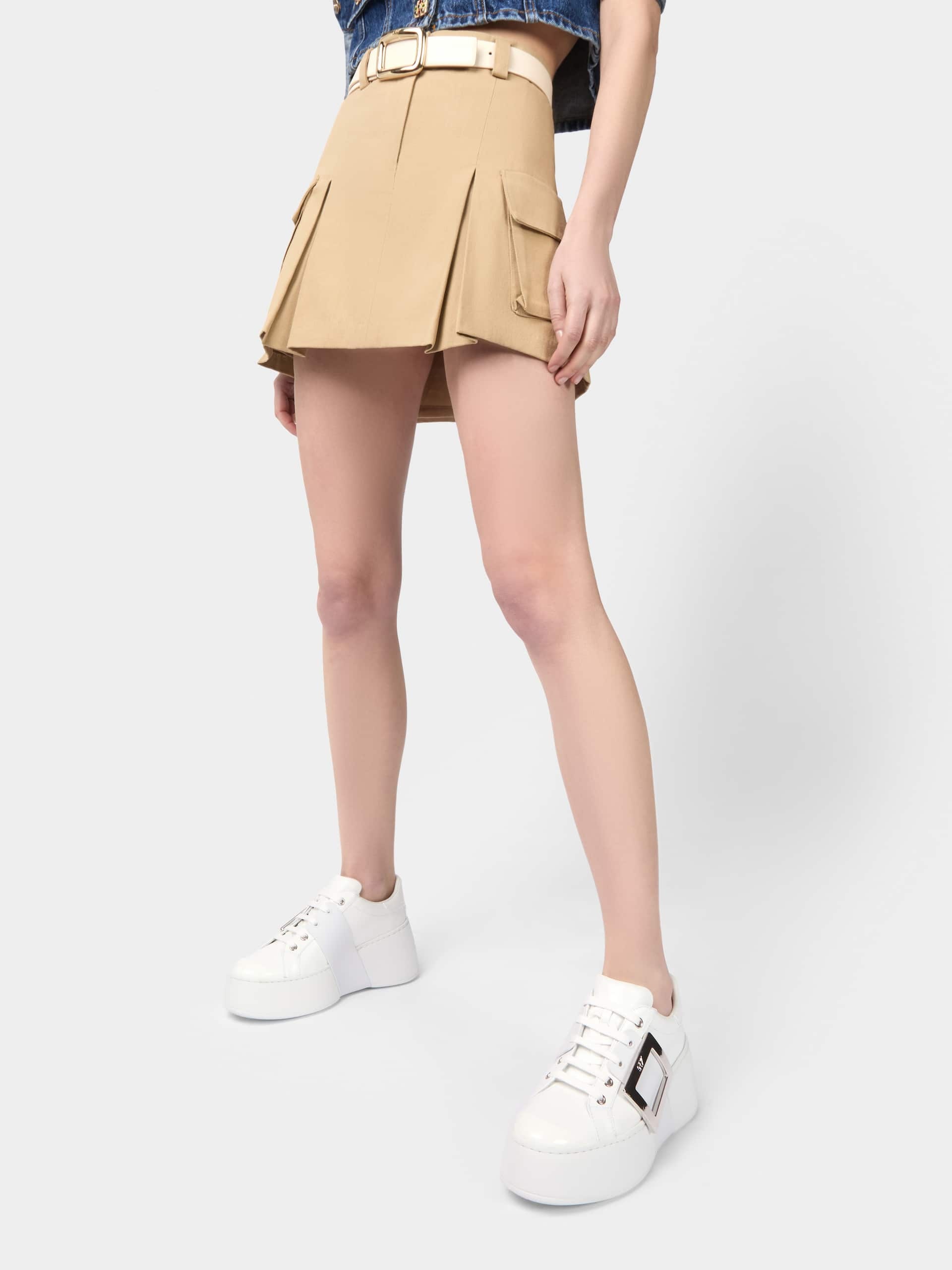 Roger Vivier High-top Sneakers With Extra Laces In White