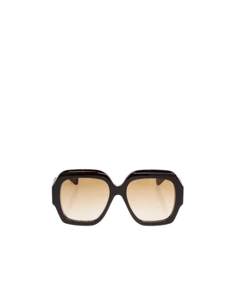 Chloé Oversized-frame Gradient Sunglasses In Nude