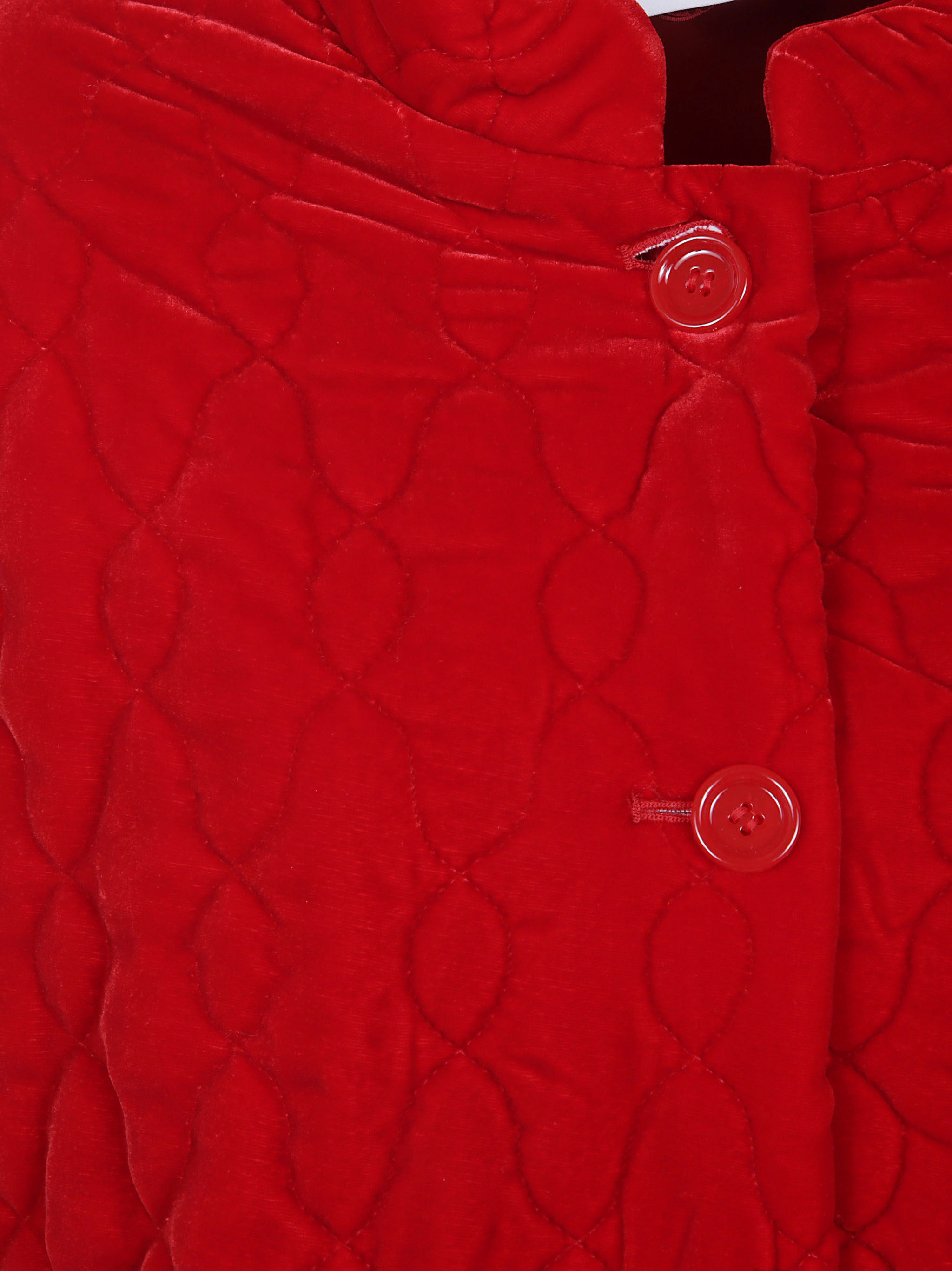 Aspesi Velvet Jacket In Red