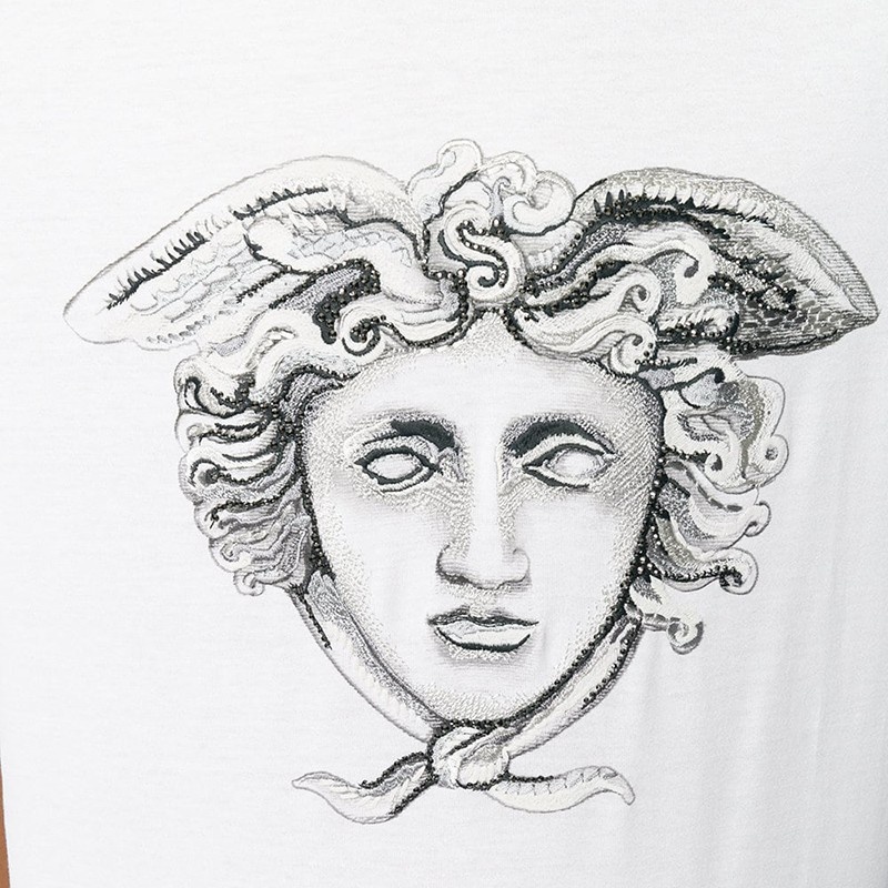Versace Logo T-shirt In White