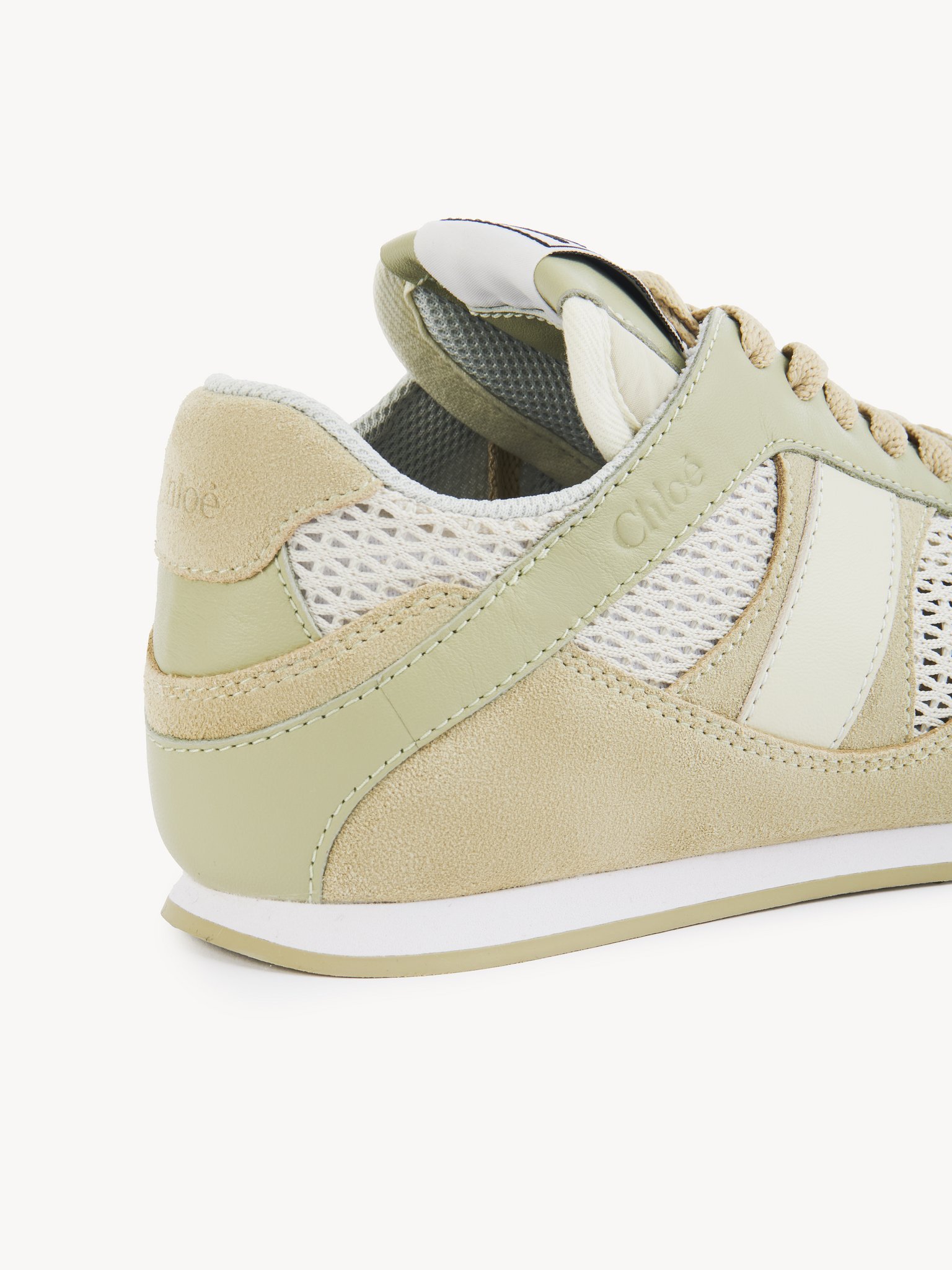 Chloé Women Kick Sneakers In Nude