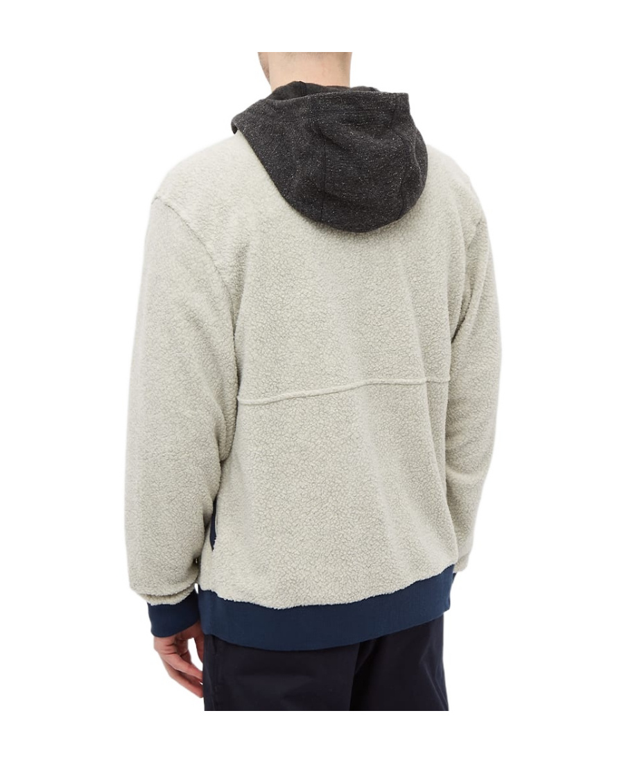 Patagonia Logo Zipper Casual Jacket In Nude