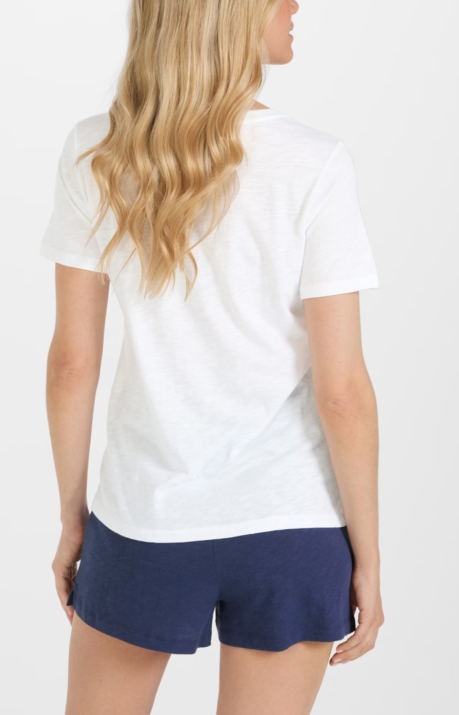 Juvia Short-sleeved T-shirt In White