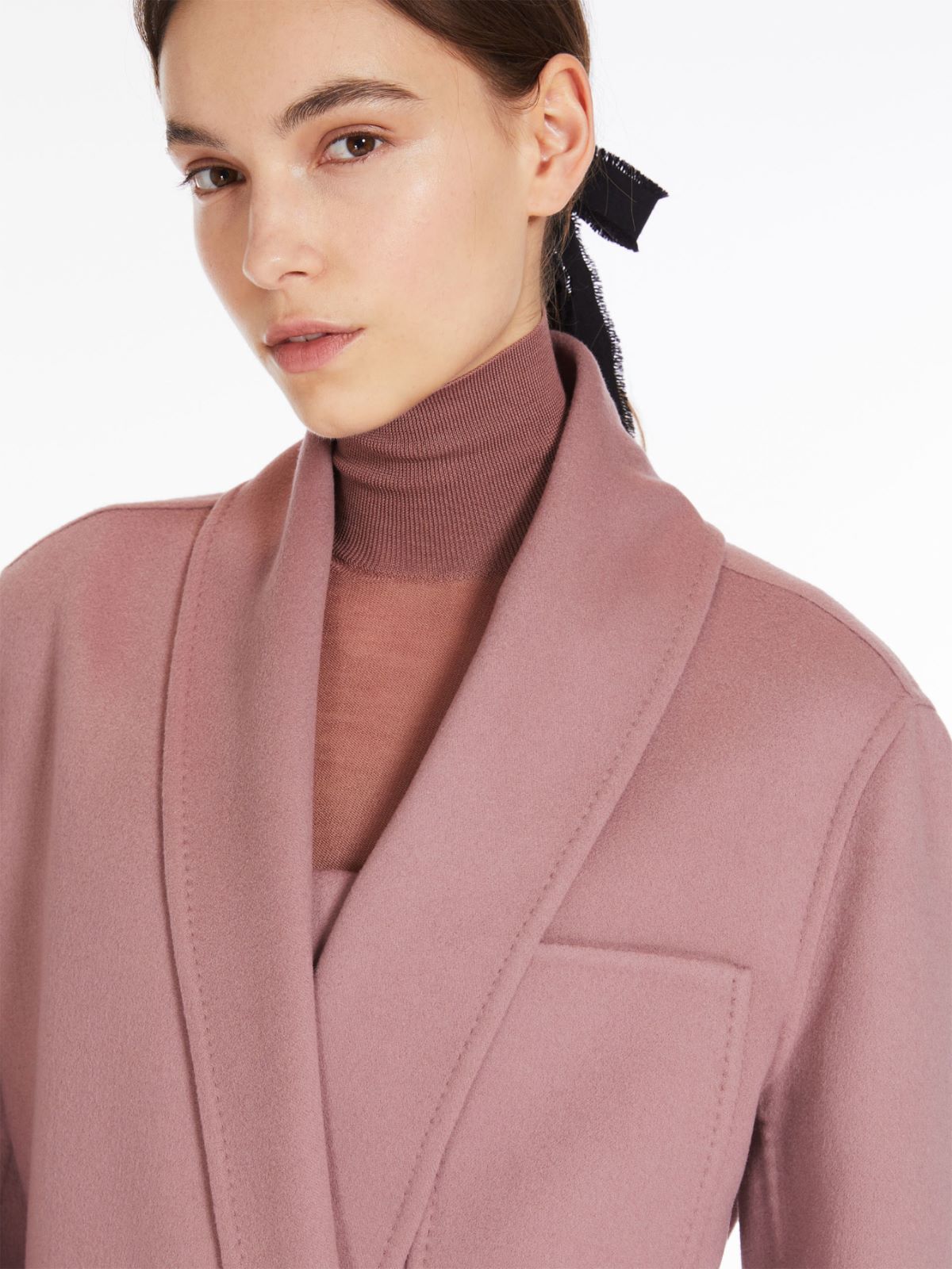 Max Mara Cashmere Jacket In Nude