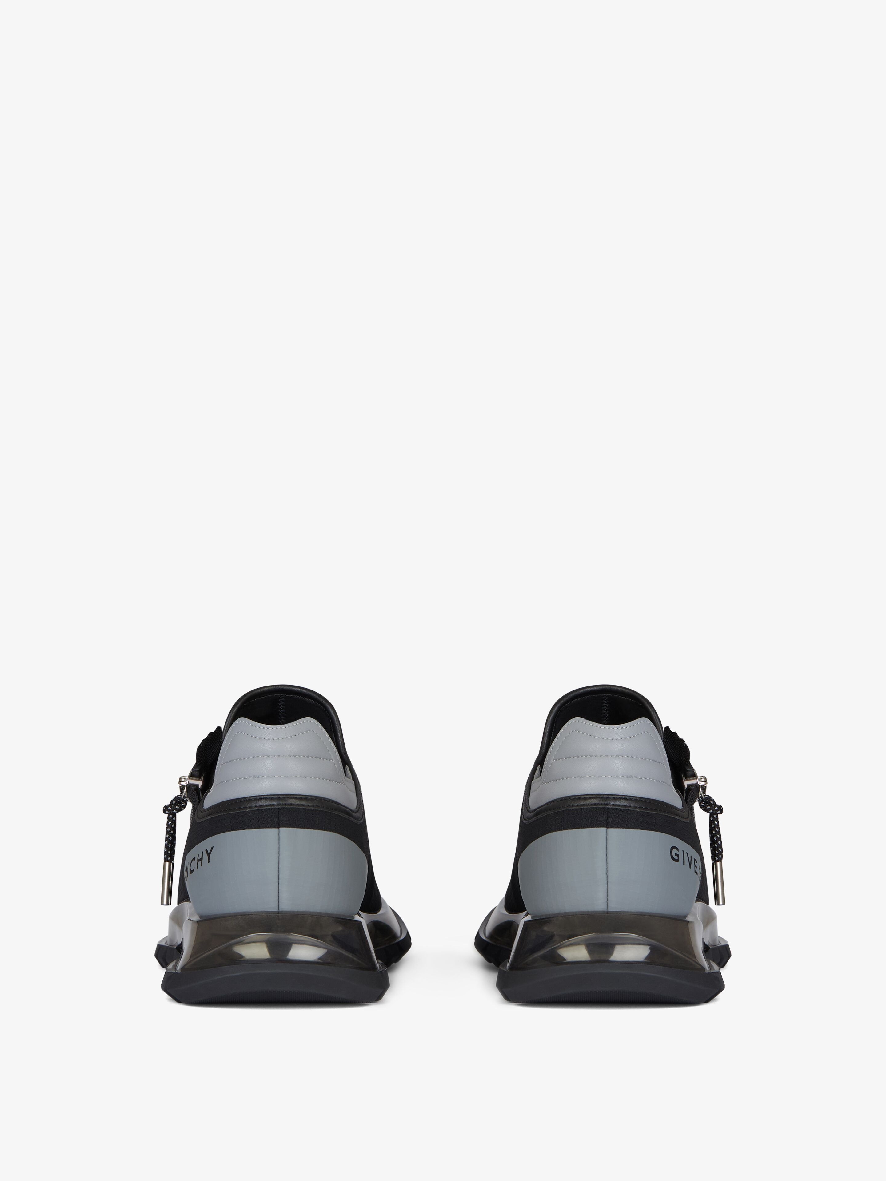 Givenchy Spectre Runner Sneakers In Synthetic Fiber In Black