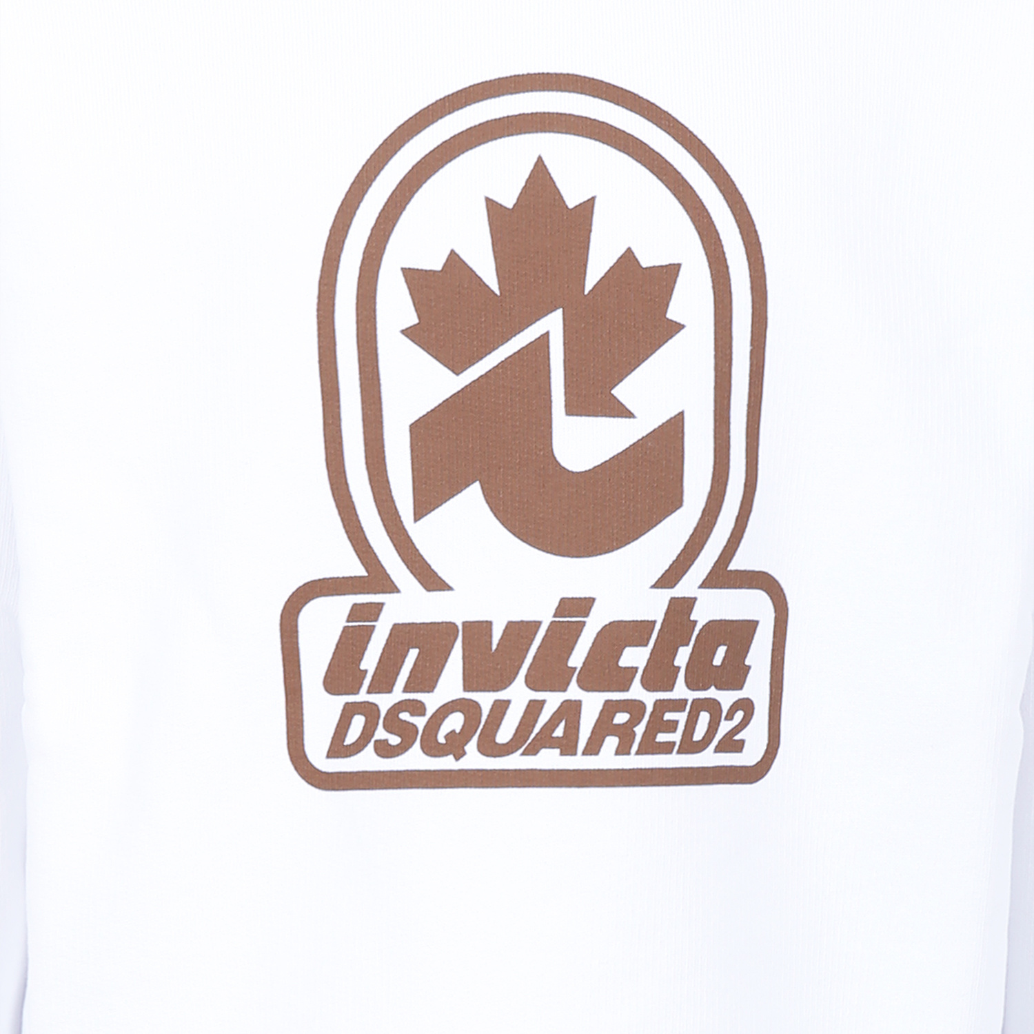DSQUARED2 LOGO-PRINT HOODIE
