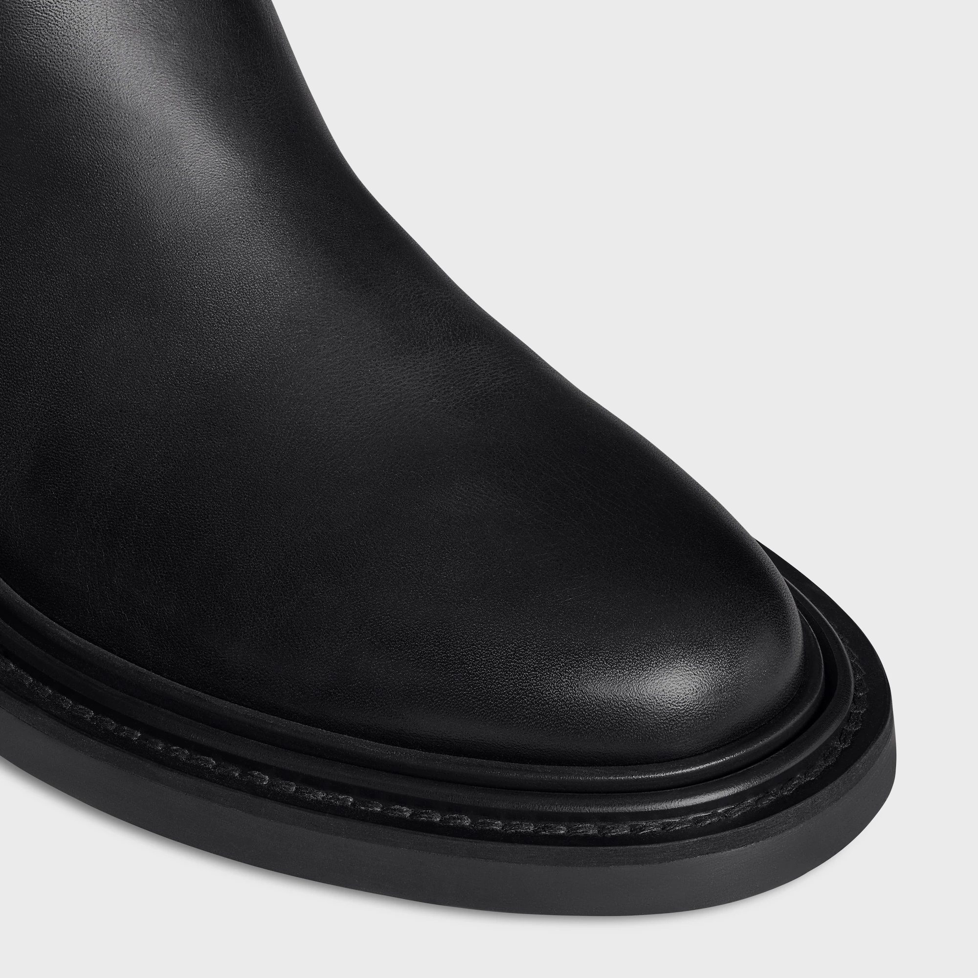 Celine Universite In Calfskin In Black