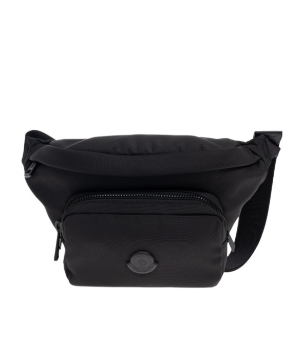 Moncler Logo Patch Zipped Belt Bag