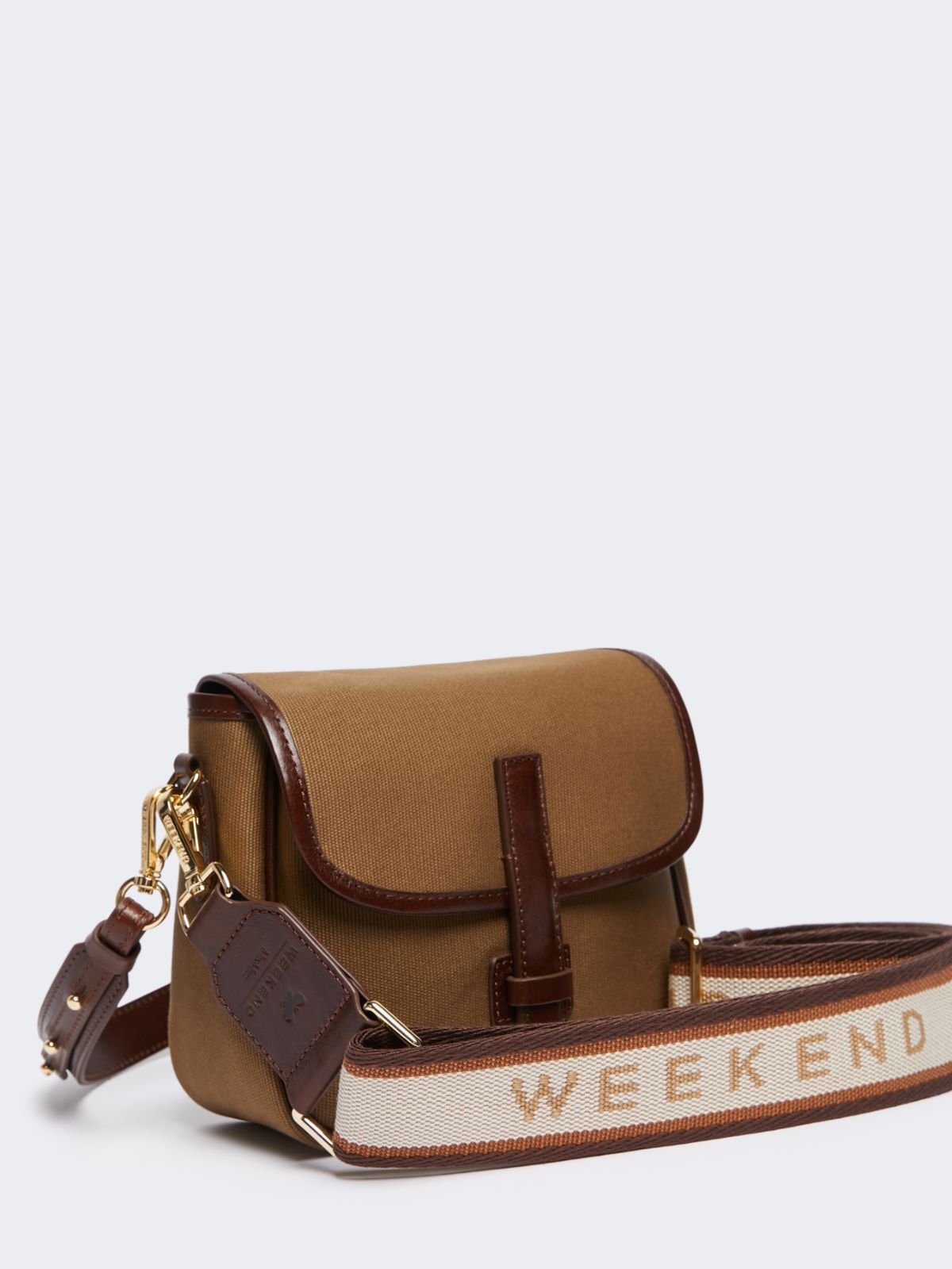 Weekend Max Mara Small Canvas Crossbody Bag