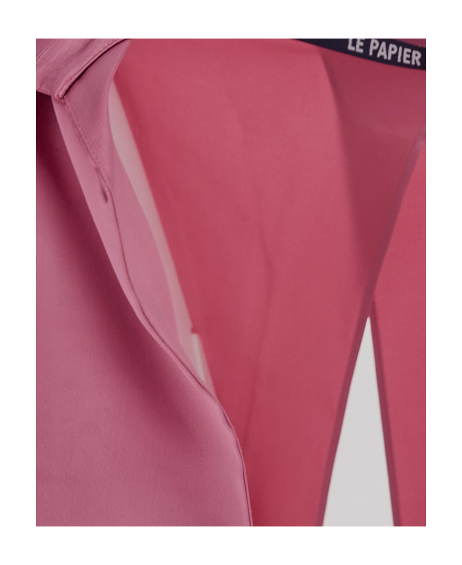 Jacquemus La Chemise Notte Logo-plaque Shirt In Pink