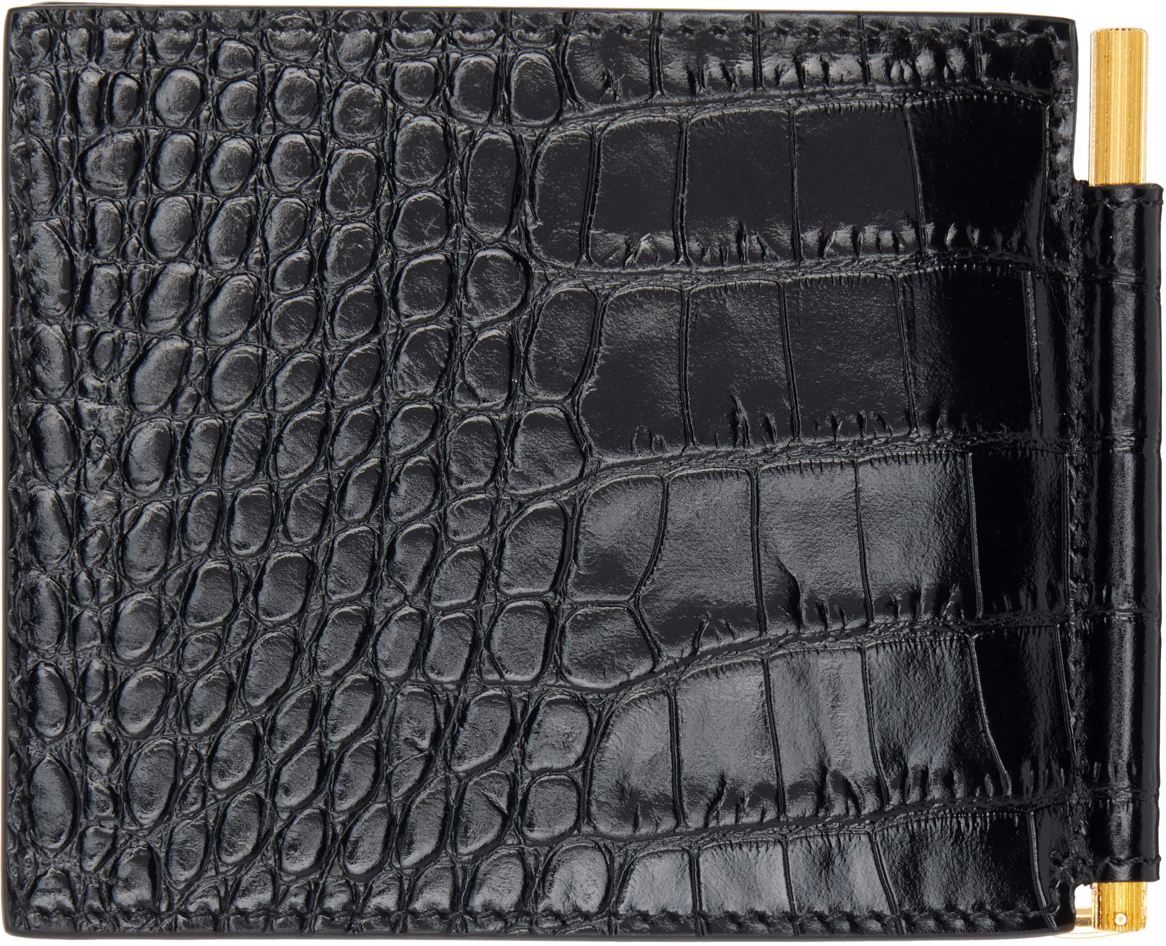 Tom Ford Bifold Wallet In Black