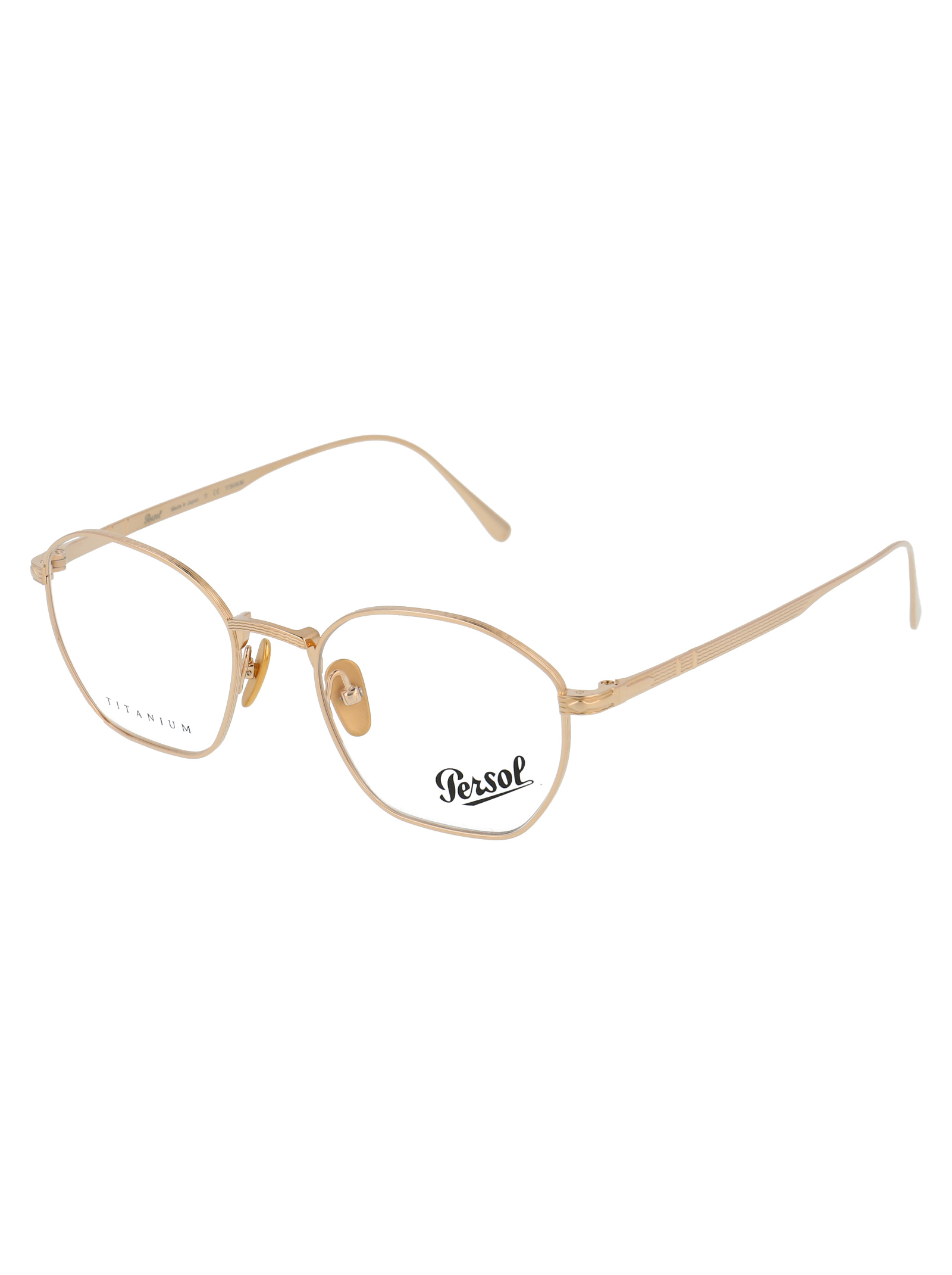 Persol Logo Flat Mirror In White