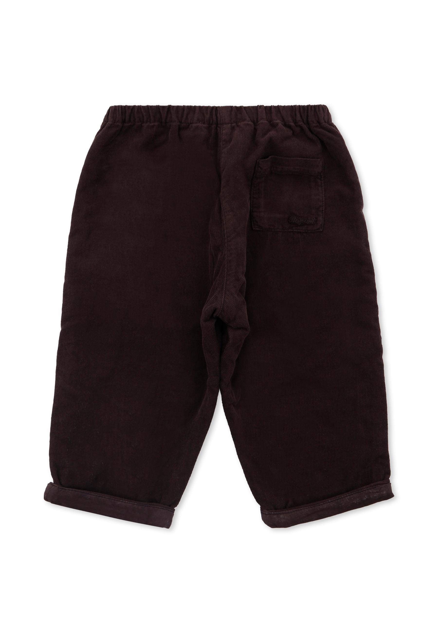 Bonpoint Elastic Waist Casual Pants In Brown