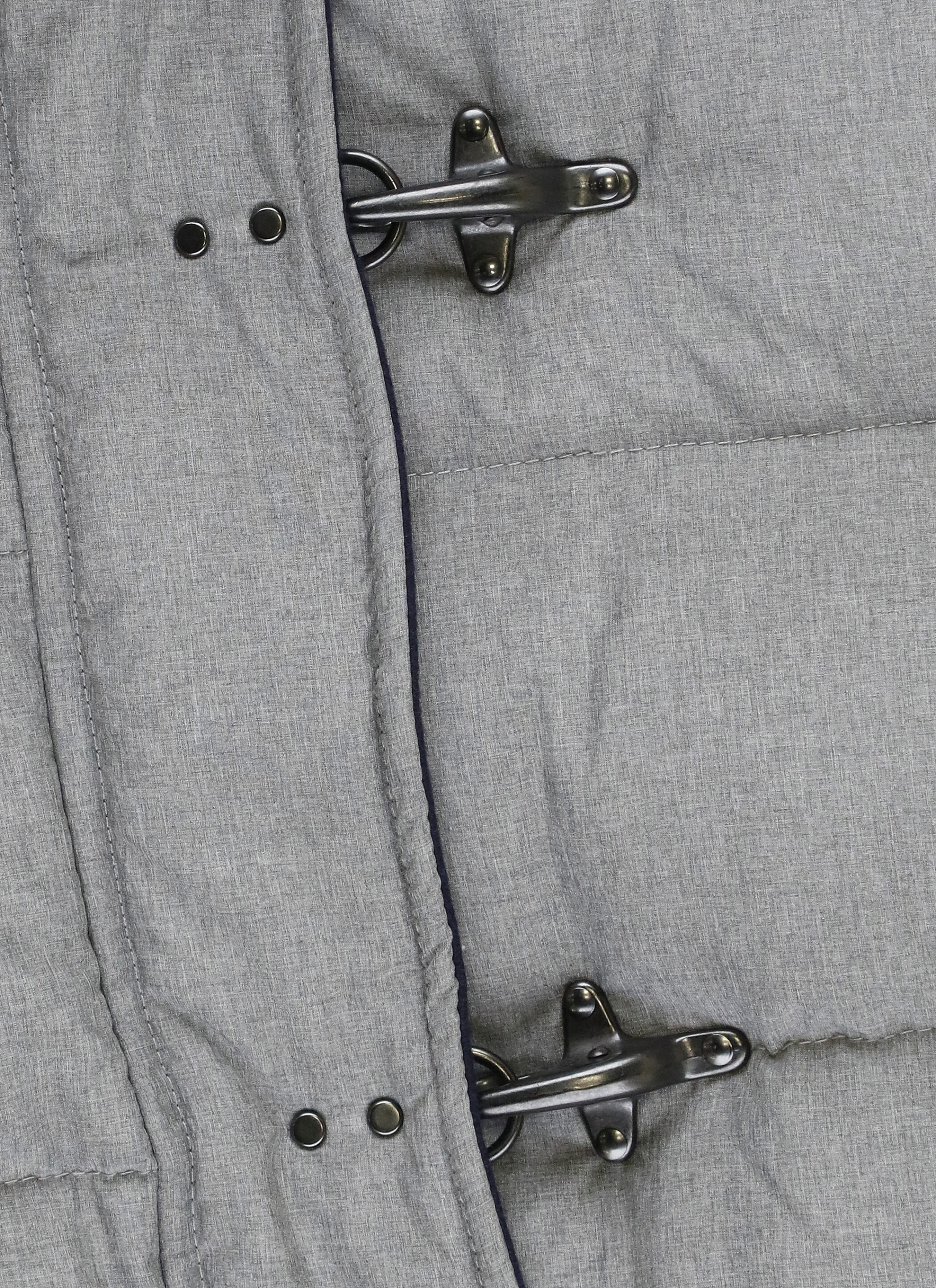 Fay Grey 3 Ganci Hooded Down Jacket In Gray
