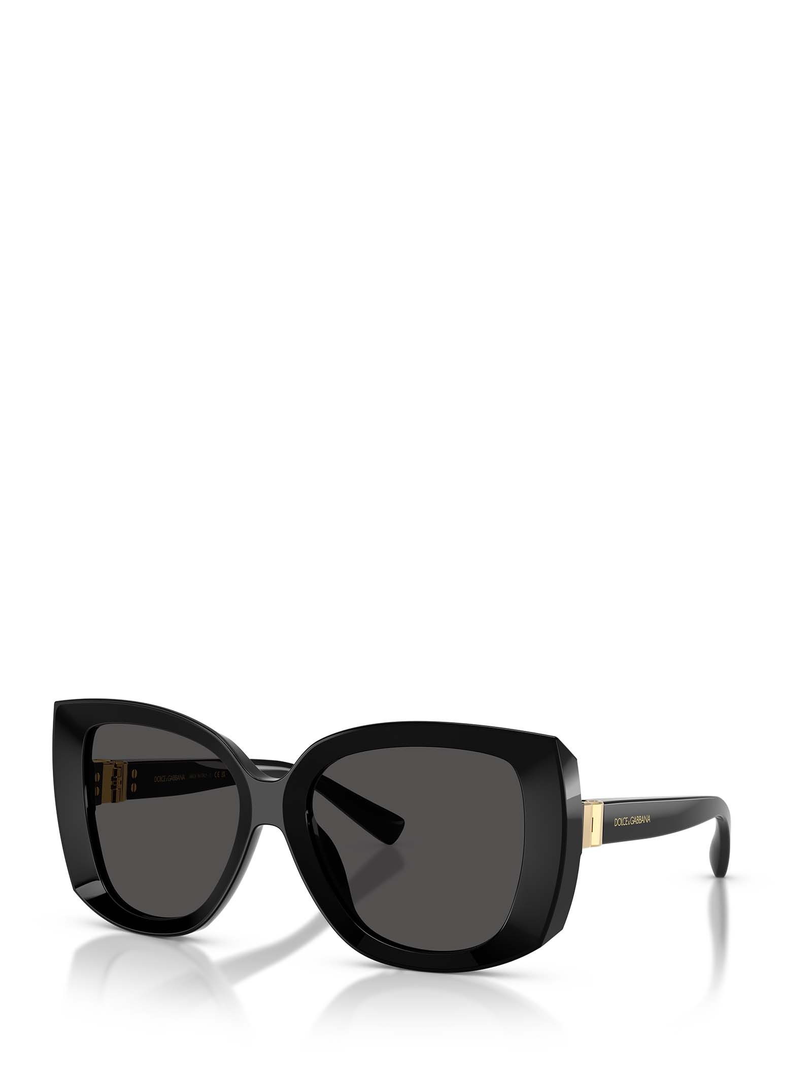 Dolce & Gabbana Oversize-frame Sunglasses In Black