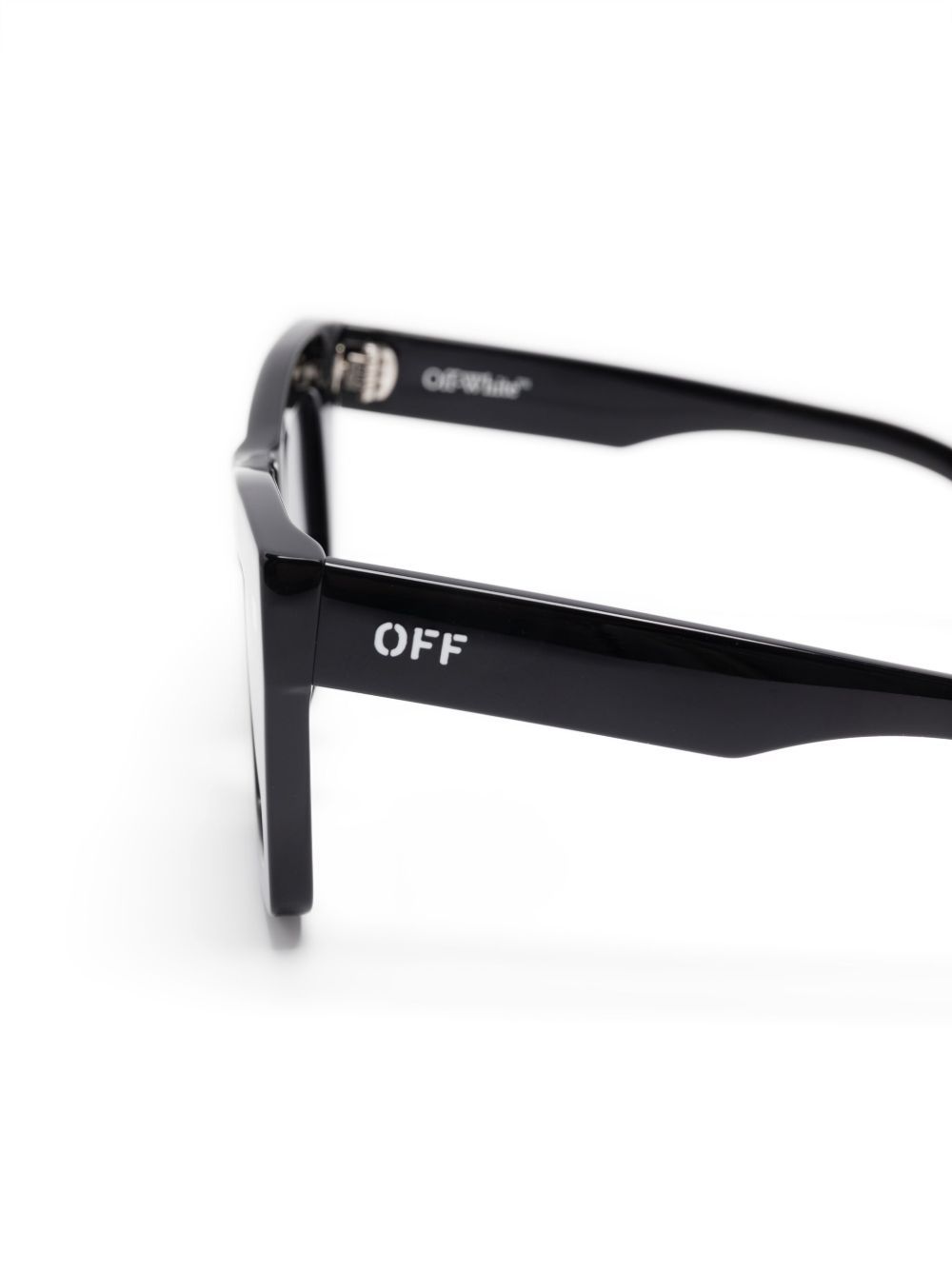 Off-white Full Frame Sunglasses In Black
