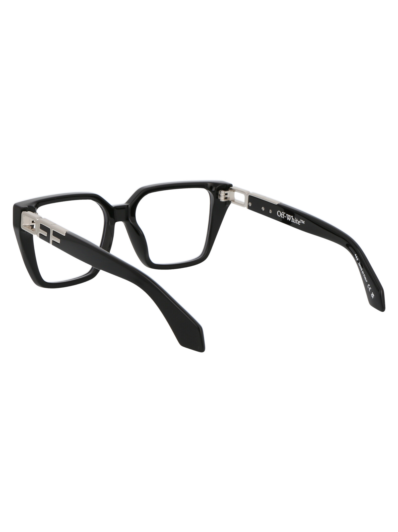 Off-white Square Frame Glasses In Black