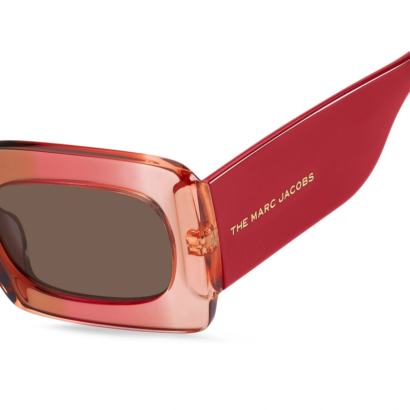 Marc Jacobs Full Frame Sunglasses In Brown