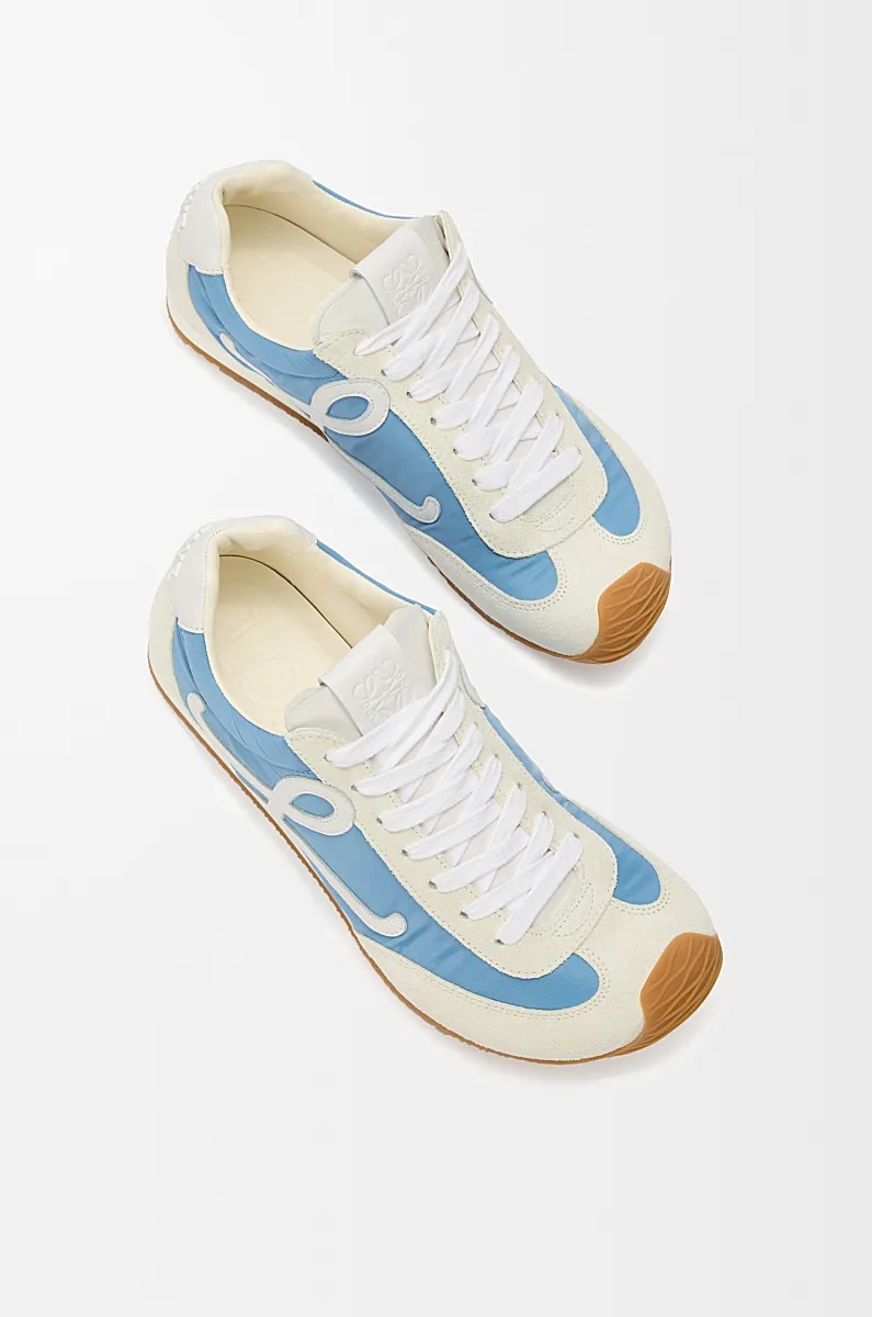 Loewe Ballet Runner 2.0 In Nylon And Calfskin