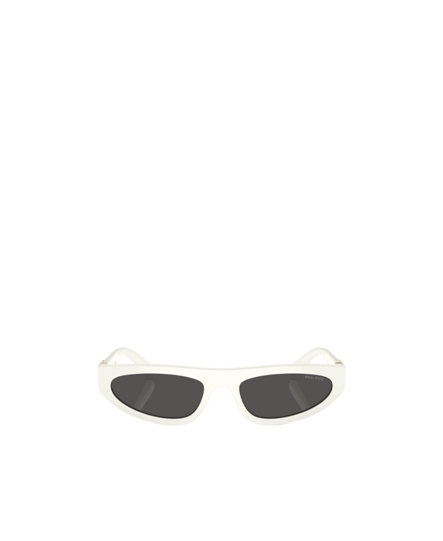 Miu Miu Miu Glimpse Cat-eye Sunglasses In Gray