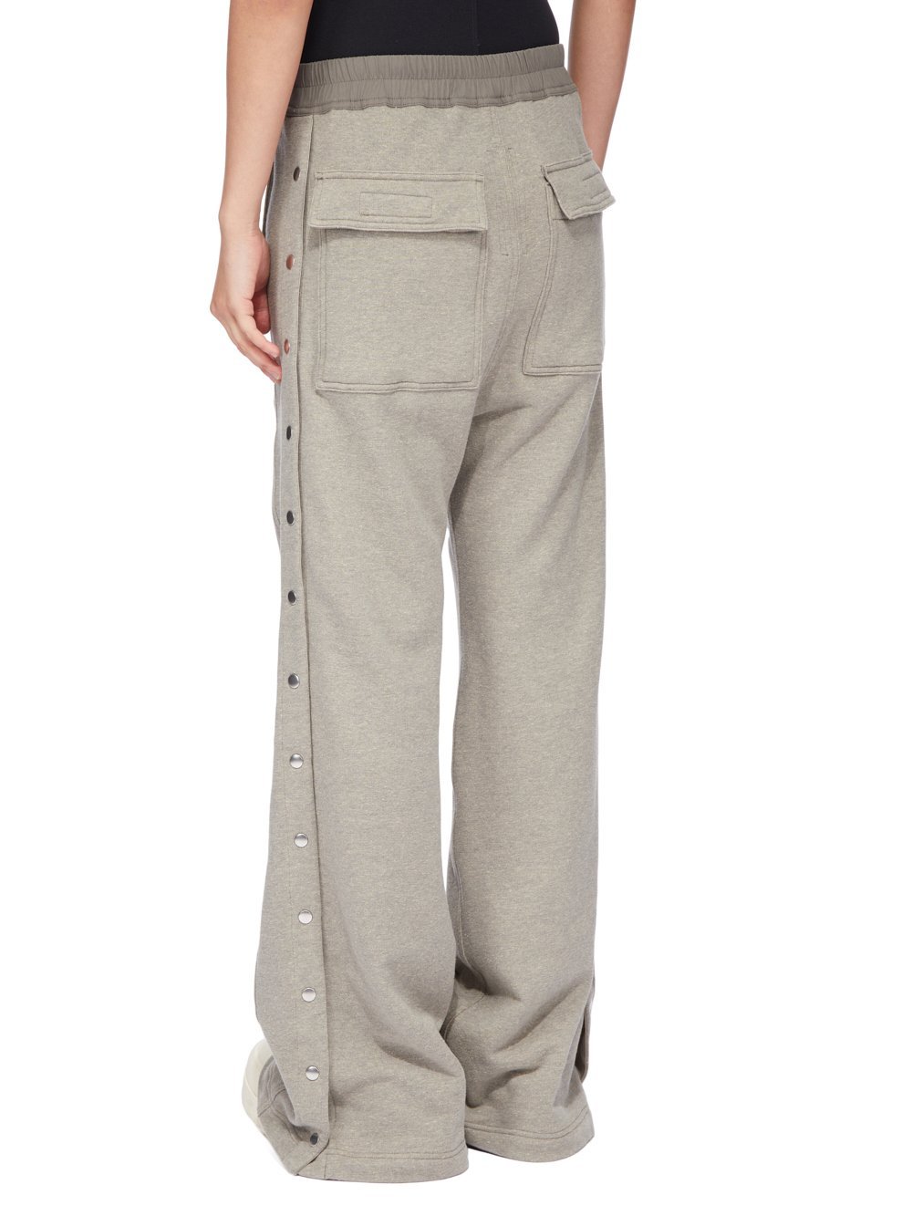 Rick Owens Drkshdw Drawstring Trousers In Gray