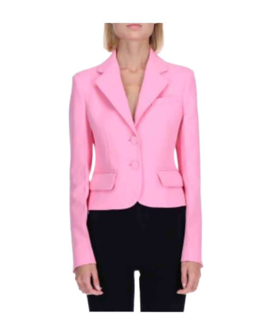Ermanno Scervino Single-breasted Suit Jacket In Pink
