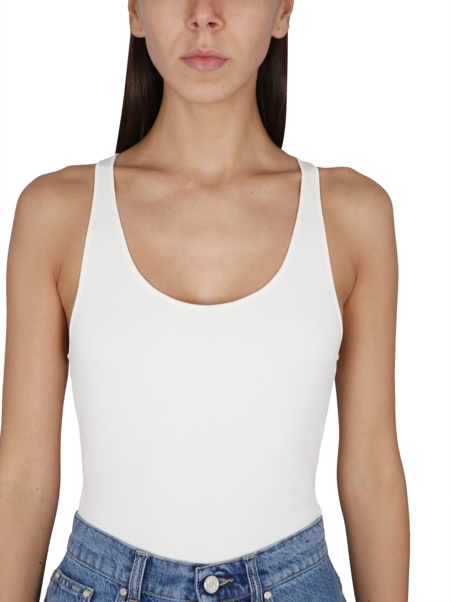 Stella Mccartney Sleeveless Racerback Tank Top In Multicolor