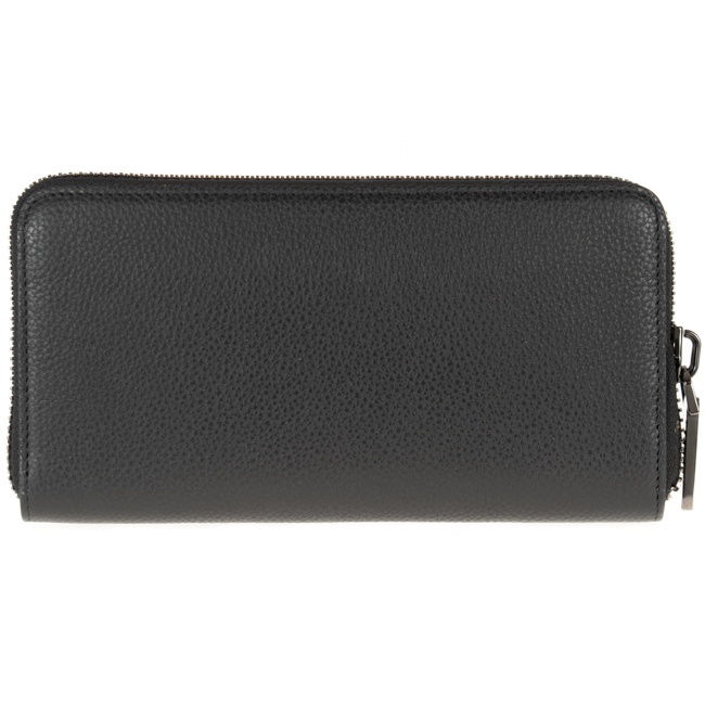 Christian Louboutin Zipper Wallet In Black