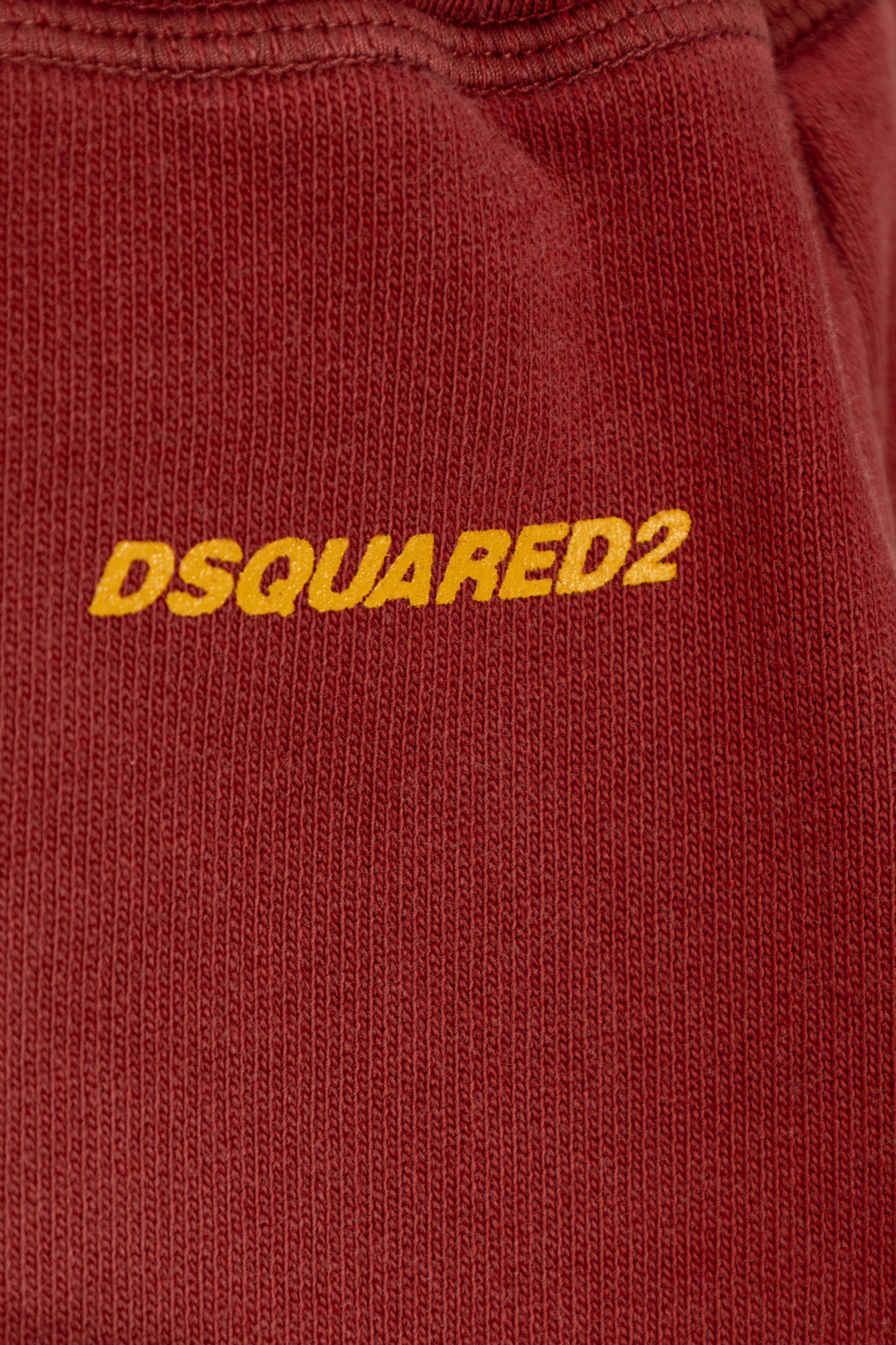 DSQUARED2 LOGO-PRINT TRACK SHORTS