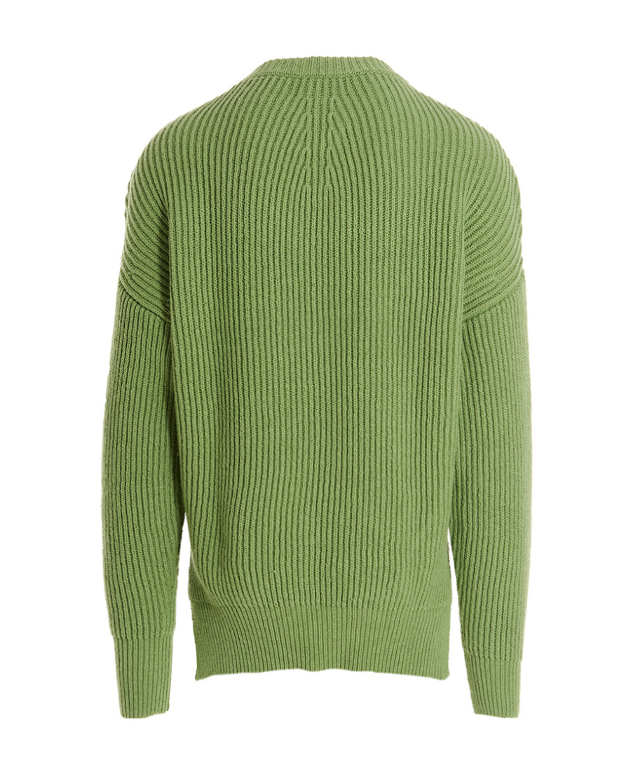 Jil Sander Green Sweater In Green
