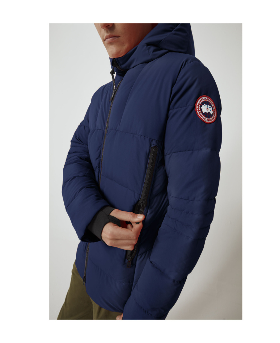 Canada Goose Strap Padded Jacket In Black
