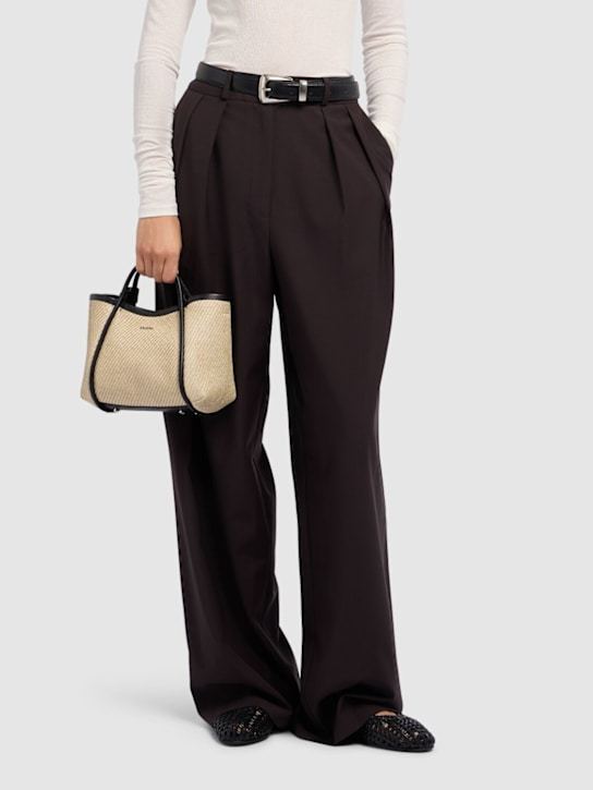 Max Mara Xs Summer Marin Raffia Effect Bag