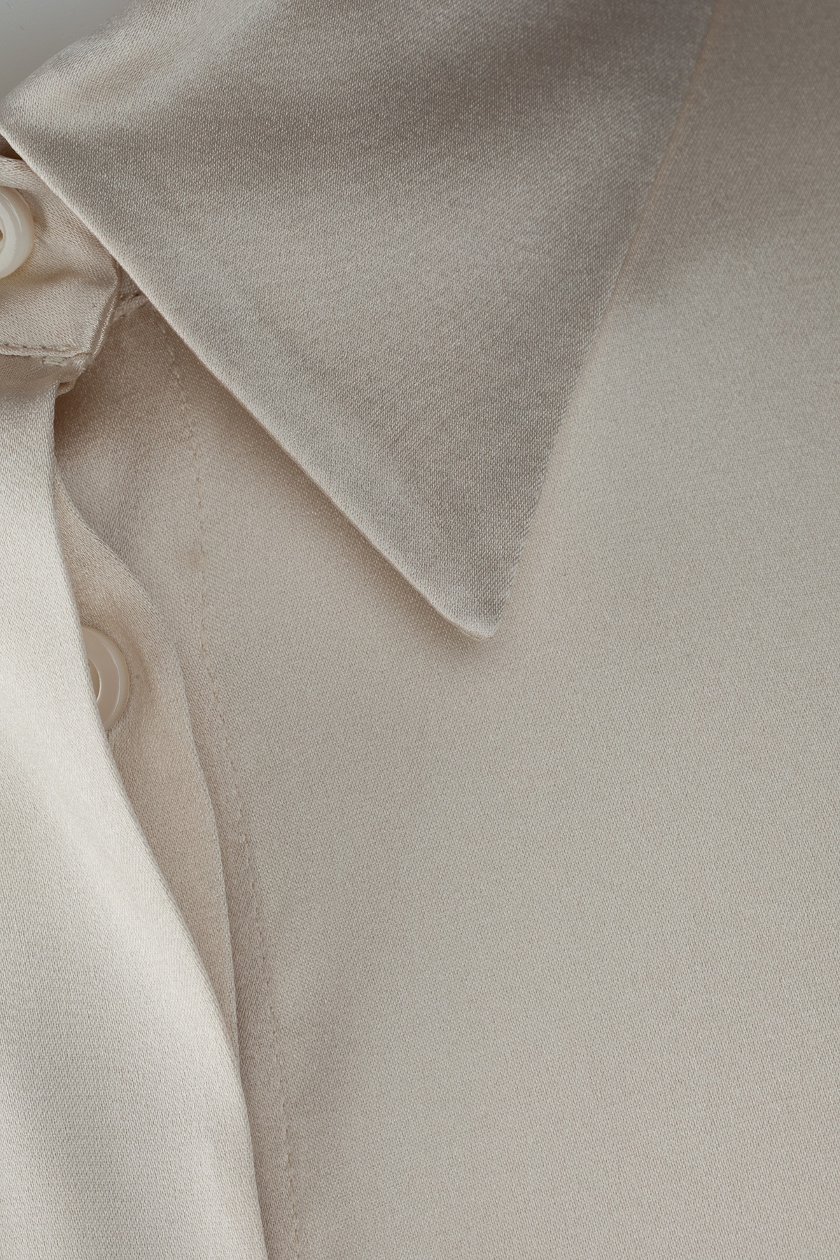 Peserico Long-sleeved Blouse In Neutral