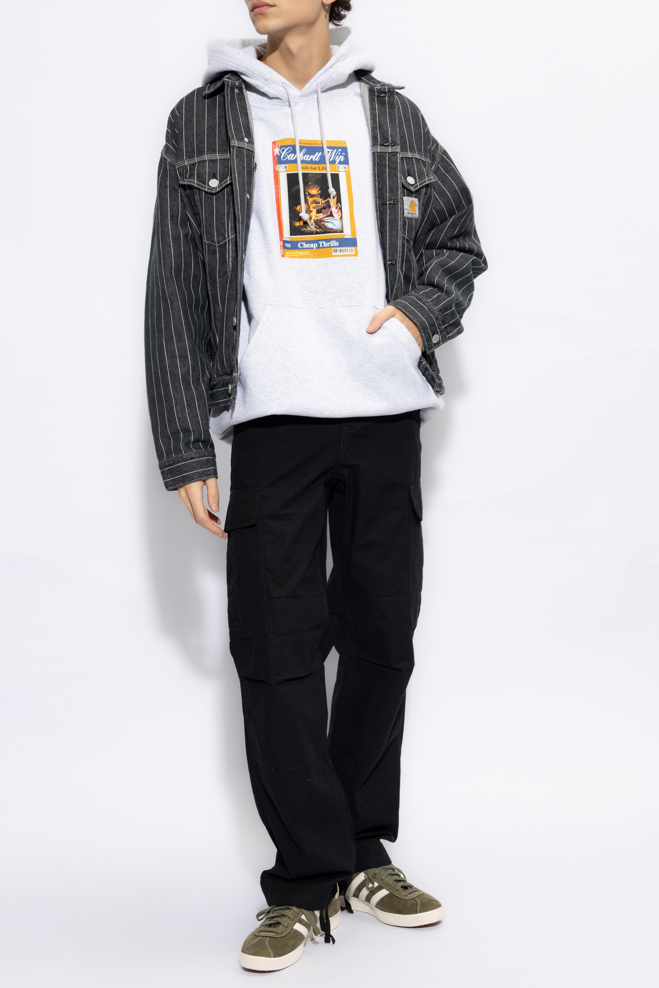 Carhartt Cheap Thrills Hoodie In White