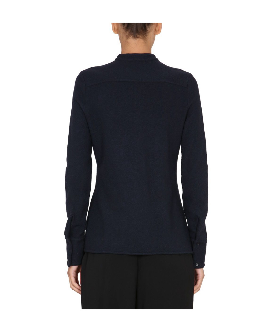 Jil Sander Shirt With Pockets In Blue