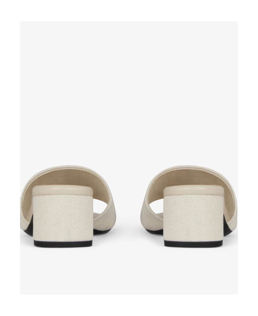 Givenchy Logo Flip-flops In White