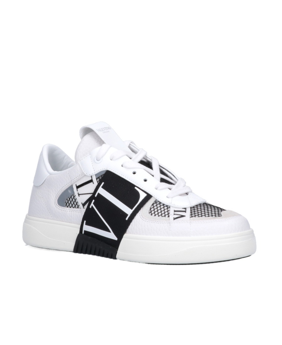 Valentino White Vl7n Sneakers In White