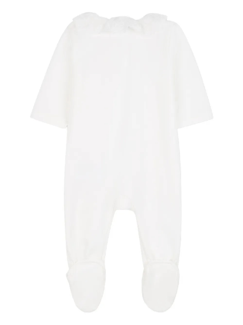 Chloé Long-sleeved Bodysuit In White