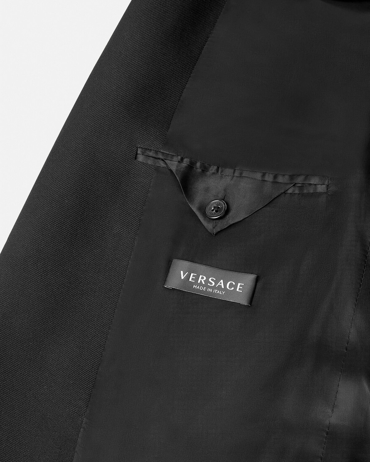 VERSACE VERSACE DOUBLE-BREASTED TAILORED BLAZER