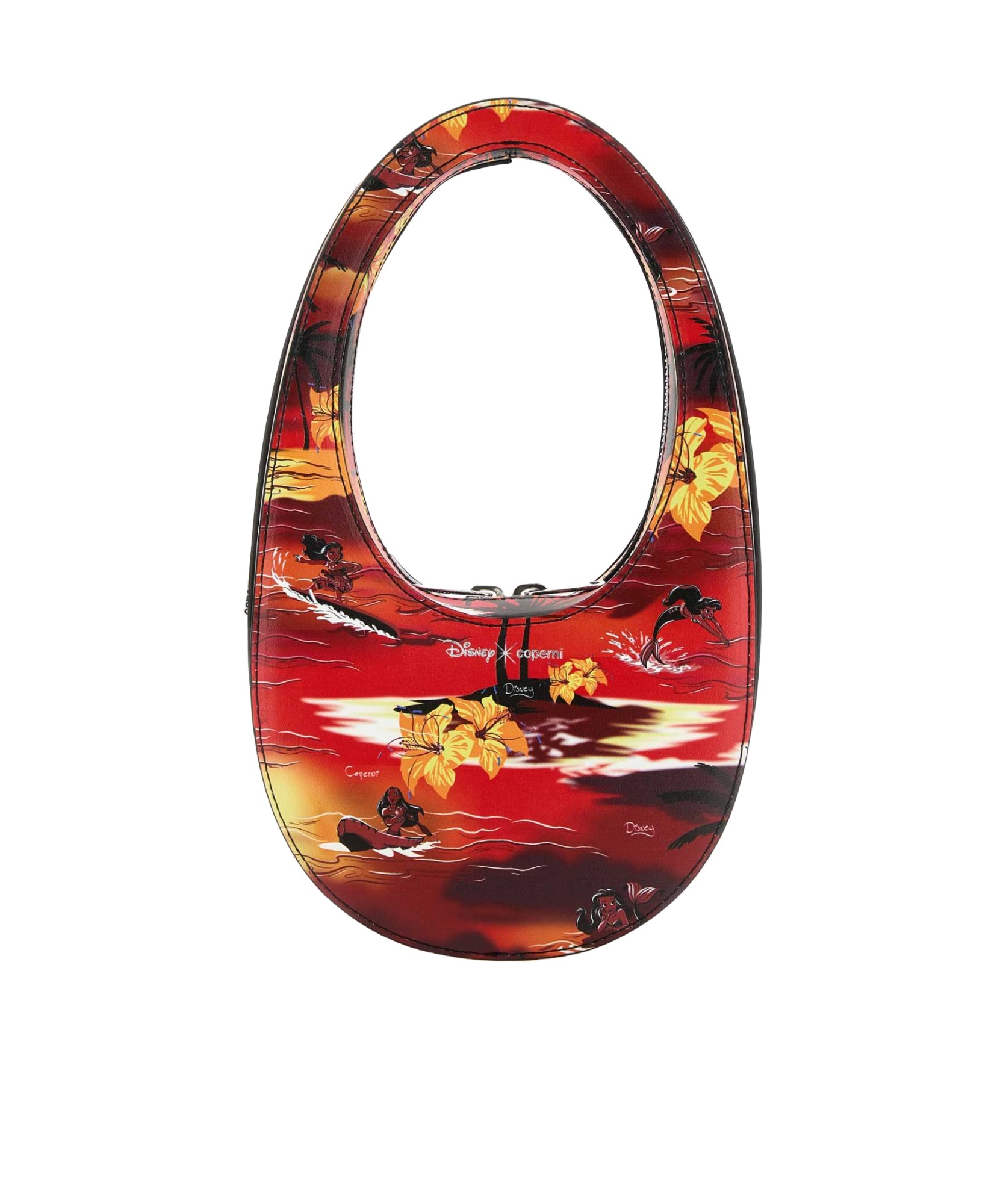 Shop Coperni Zipper Tote Bag In Red