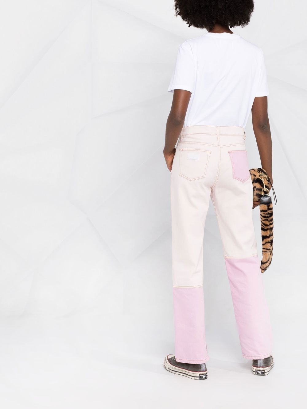 Golden Goose Item O-neck Short-sleeved T-shirt In White