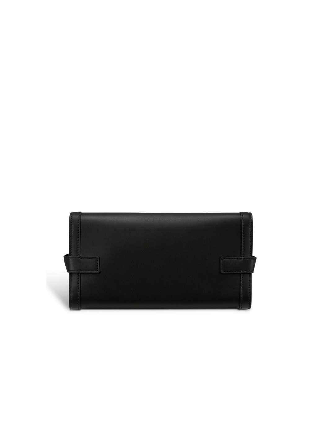 Balmain B-buzz Pouch 23 Leather Clutch