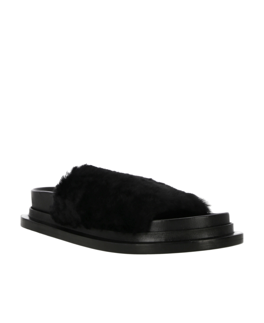 Jil Sander Open Toe Cold Drag In Black