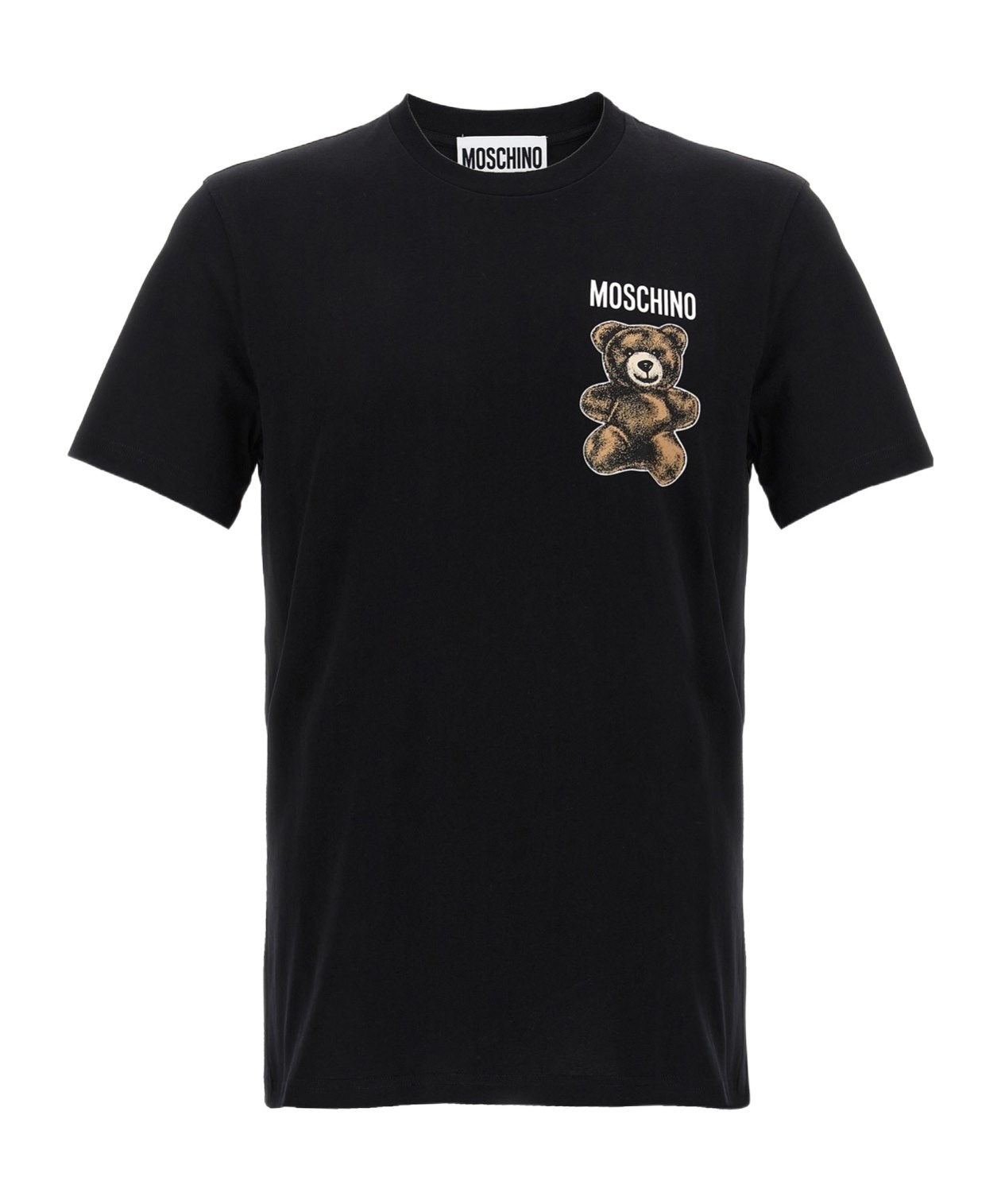 Moschino Short-sleeved T-shirt In Black